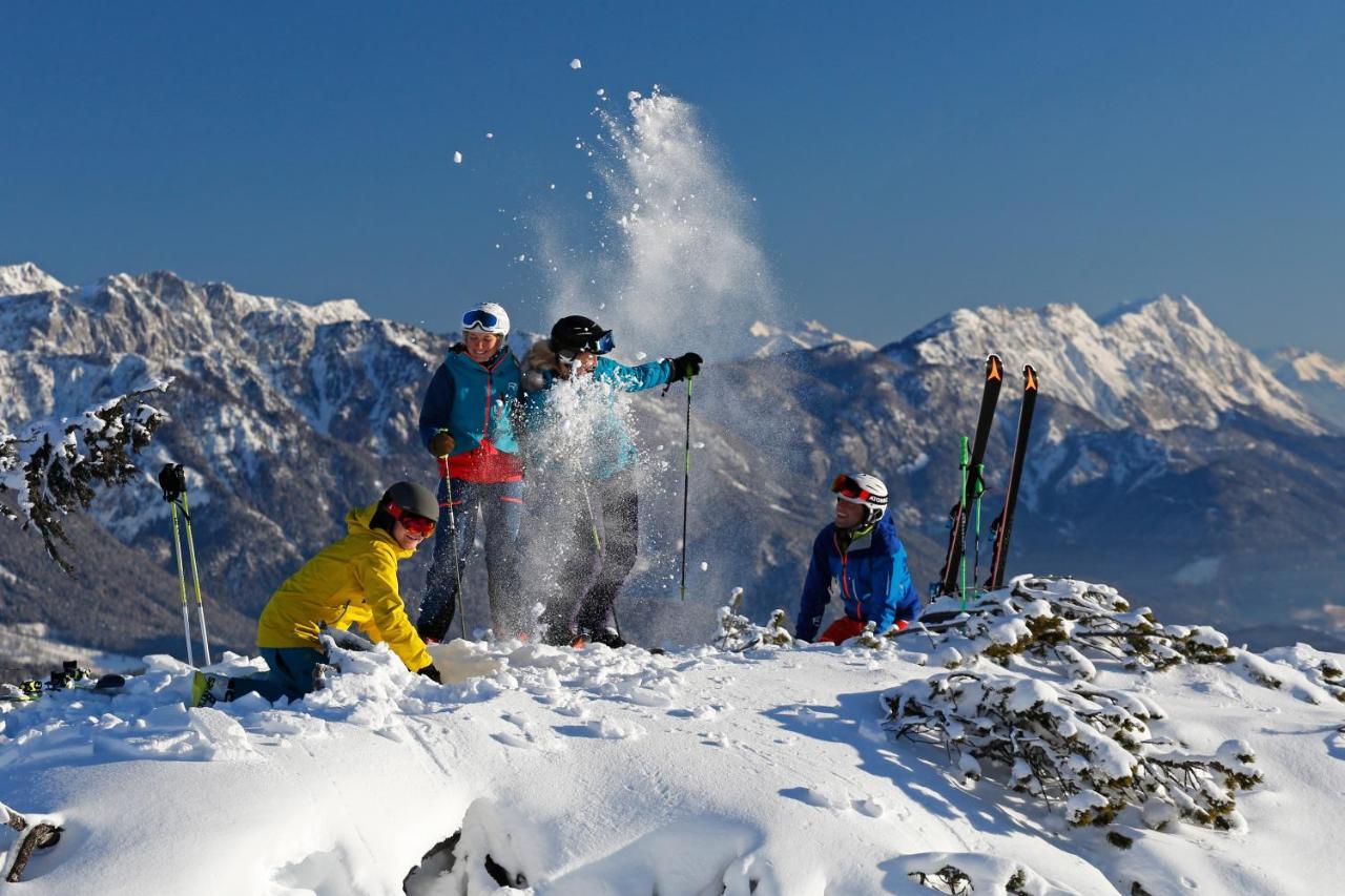 Sport & Familienhotel Baerenwirt Aich  Bagian luar foto